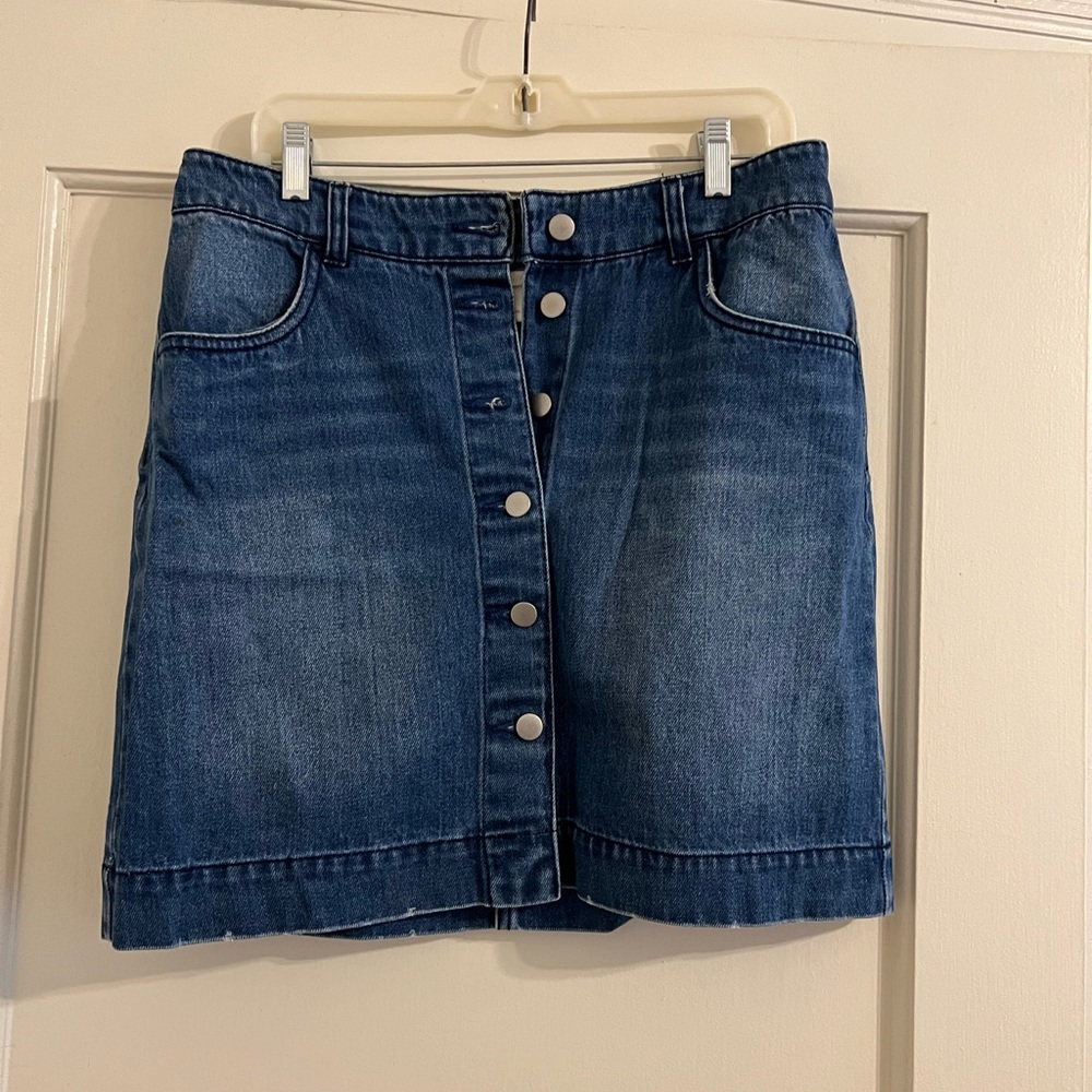 H&M denim skirt